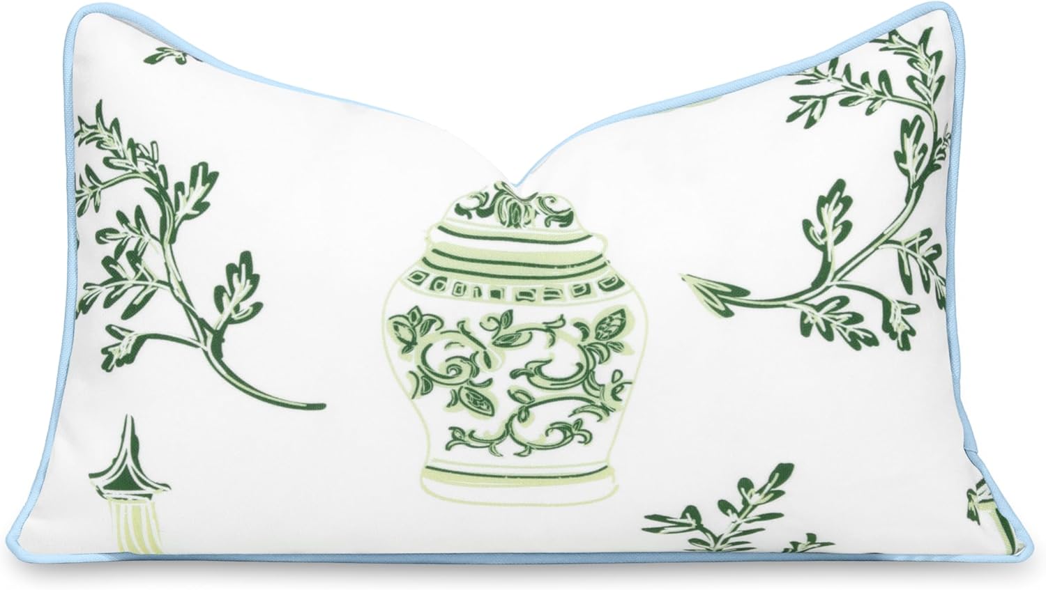 Patio Indoor Outdoor Throw Pillow Cover Only 20"x20" Water Repellent