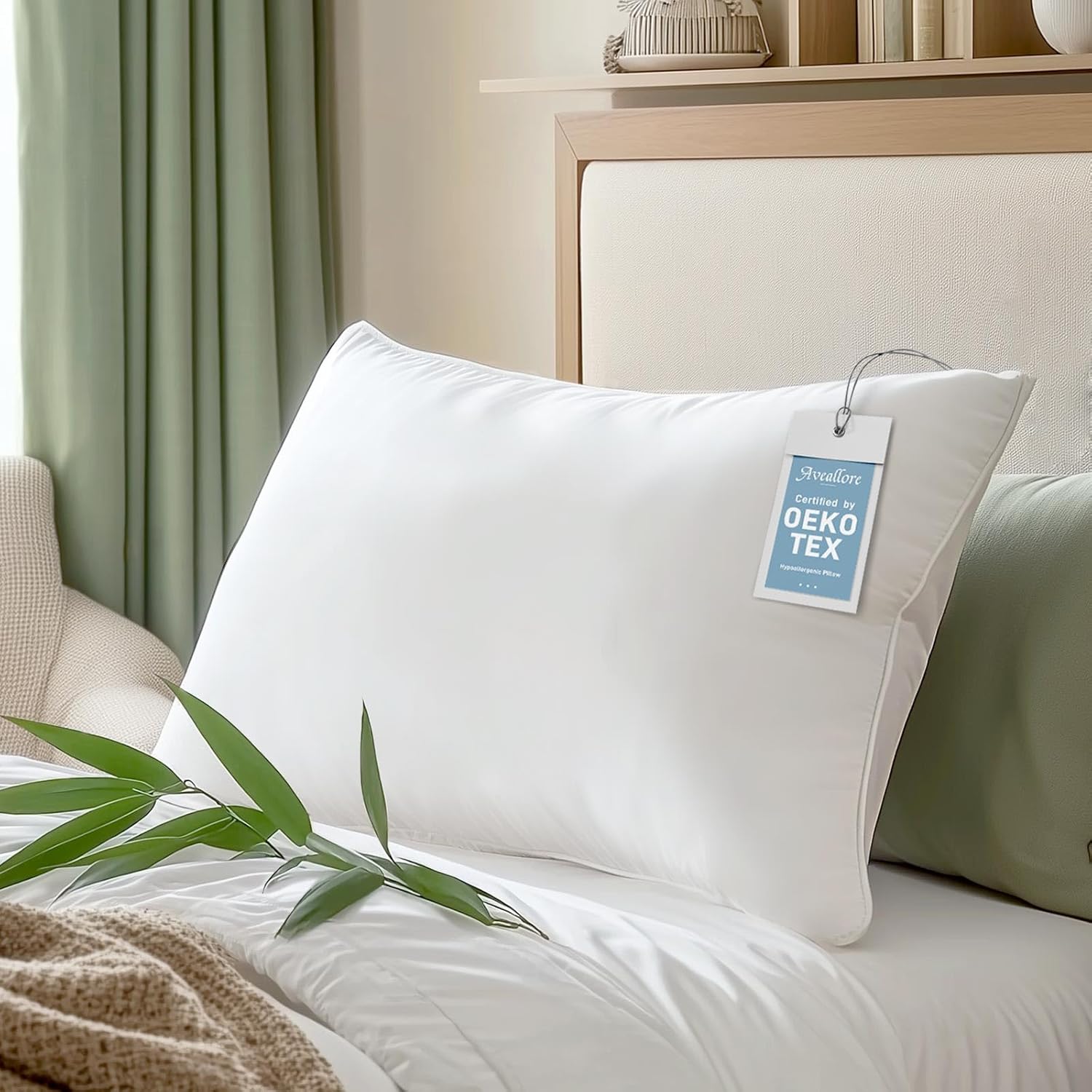 Bamboo Viscose Soft Pillow with Down Alternative Filling
