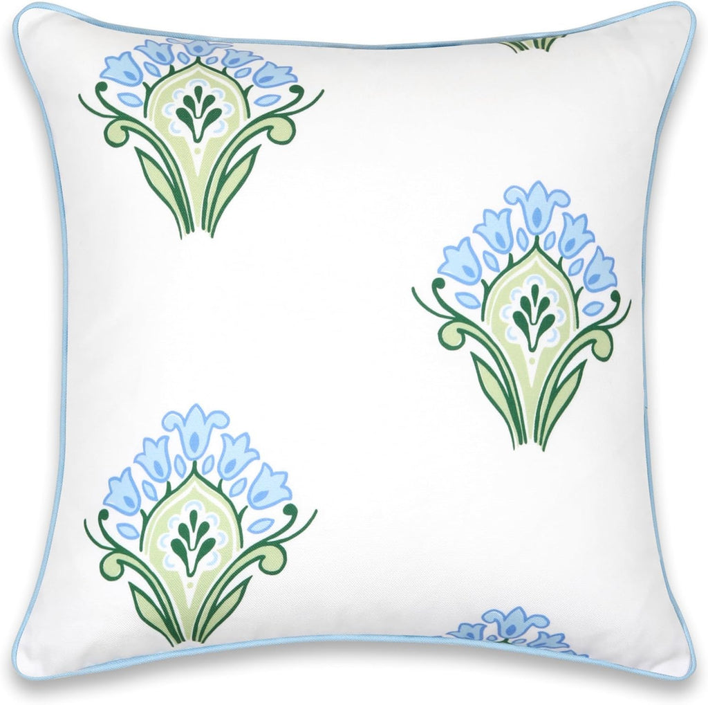 Patio Indoor Outdoor Throw Pillow Cover Only 20"x20" Water Repellent