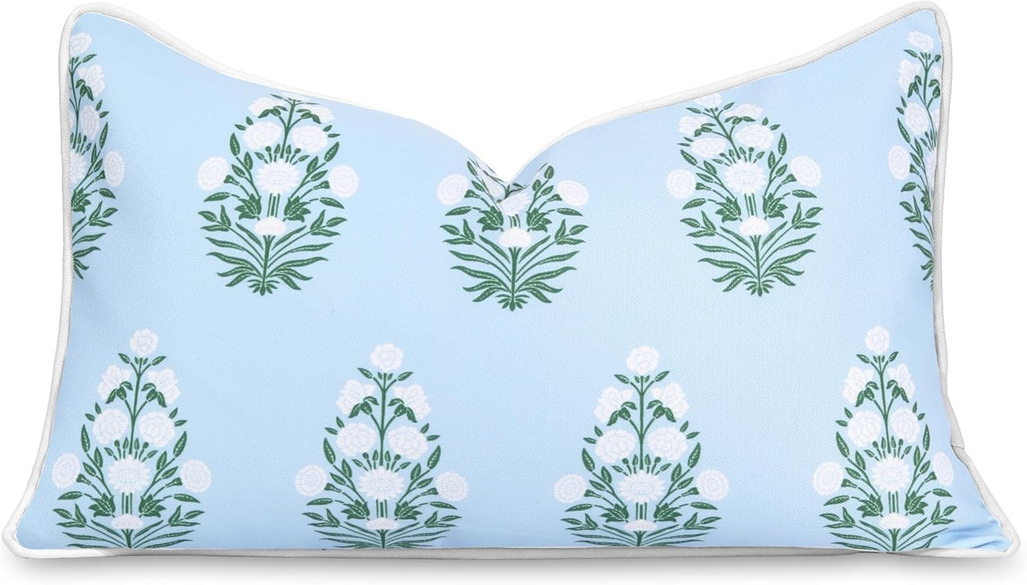 Patio Indoor Outdoor Throw Pillow Cover Only 20"x20" Water Repellent