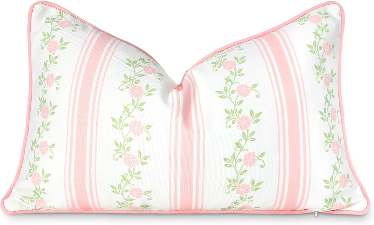 Coastal Patio Indoor Outdoor Scalloped Throw Pillow Cover Only 20x20