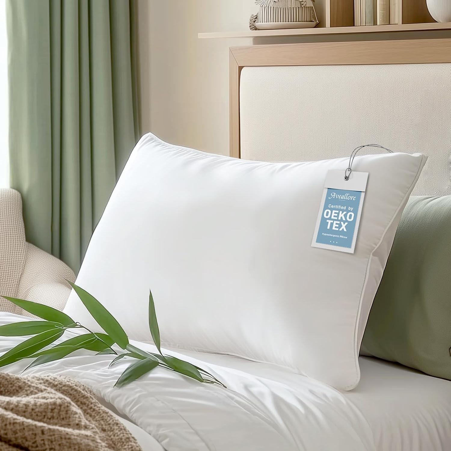 Bamboo Viscose Soft Pillow with Down Alternative Filling