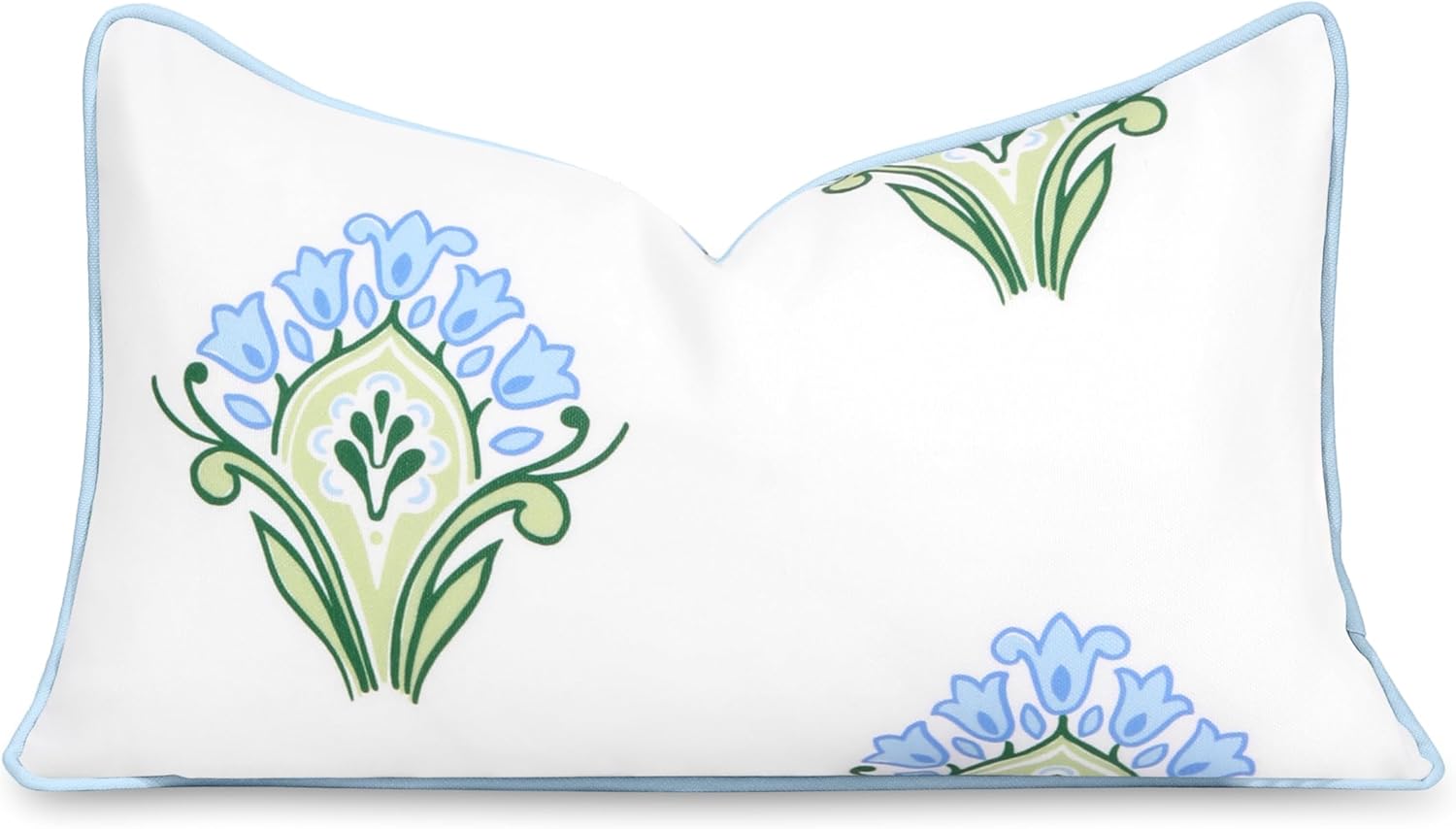 Patio Indoor Outdoor Throw Pillow Cover Only 20"x20" Water Repellent