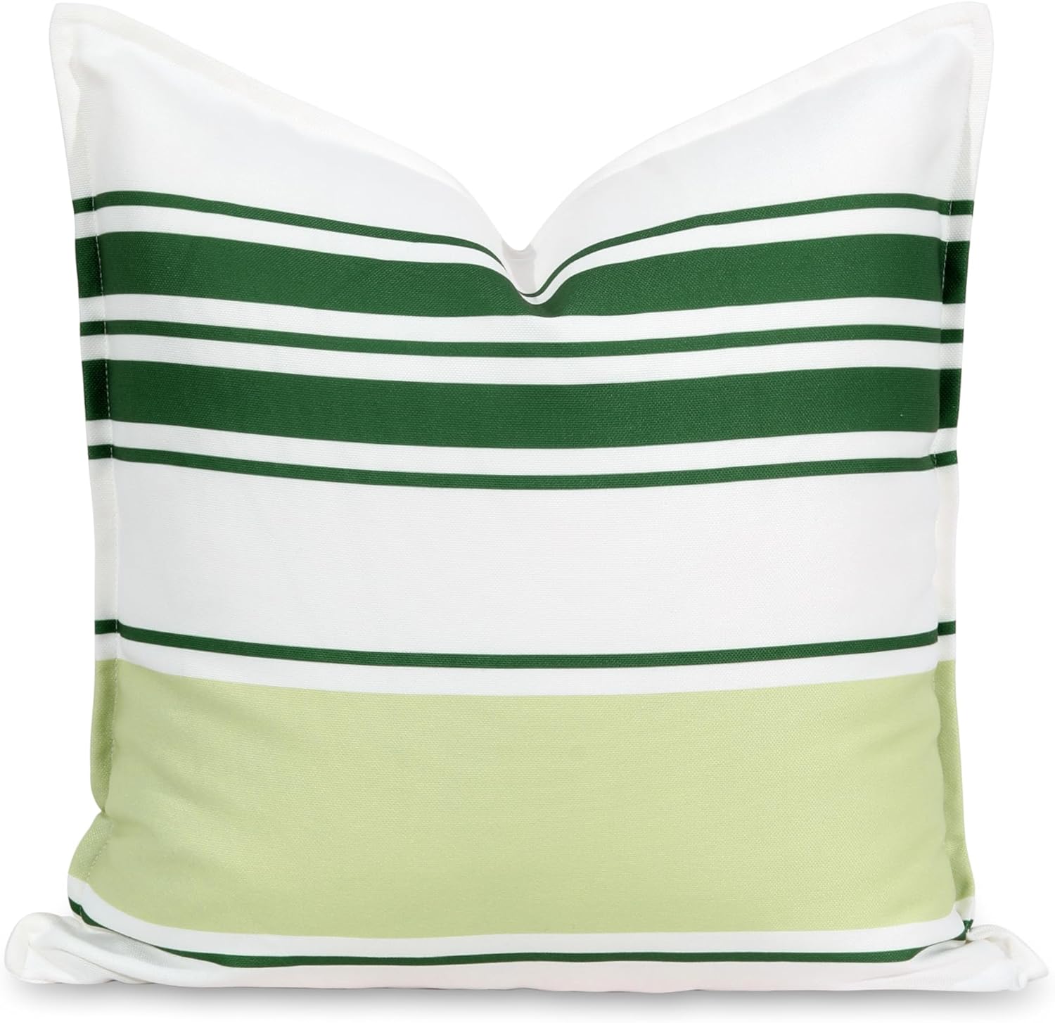 Patio Indoor Outdoor Throw Pillow Cover Only 20"x20" Water Repellent