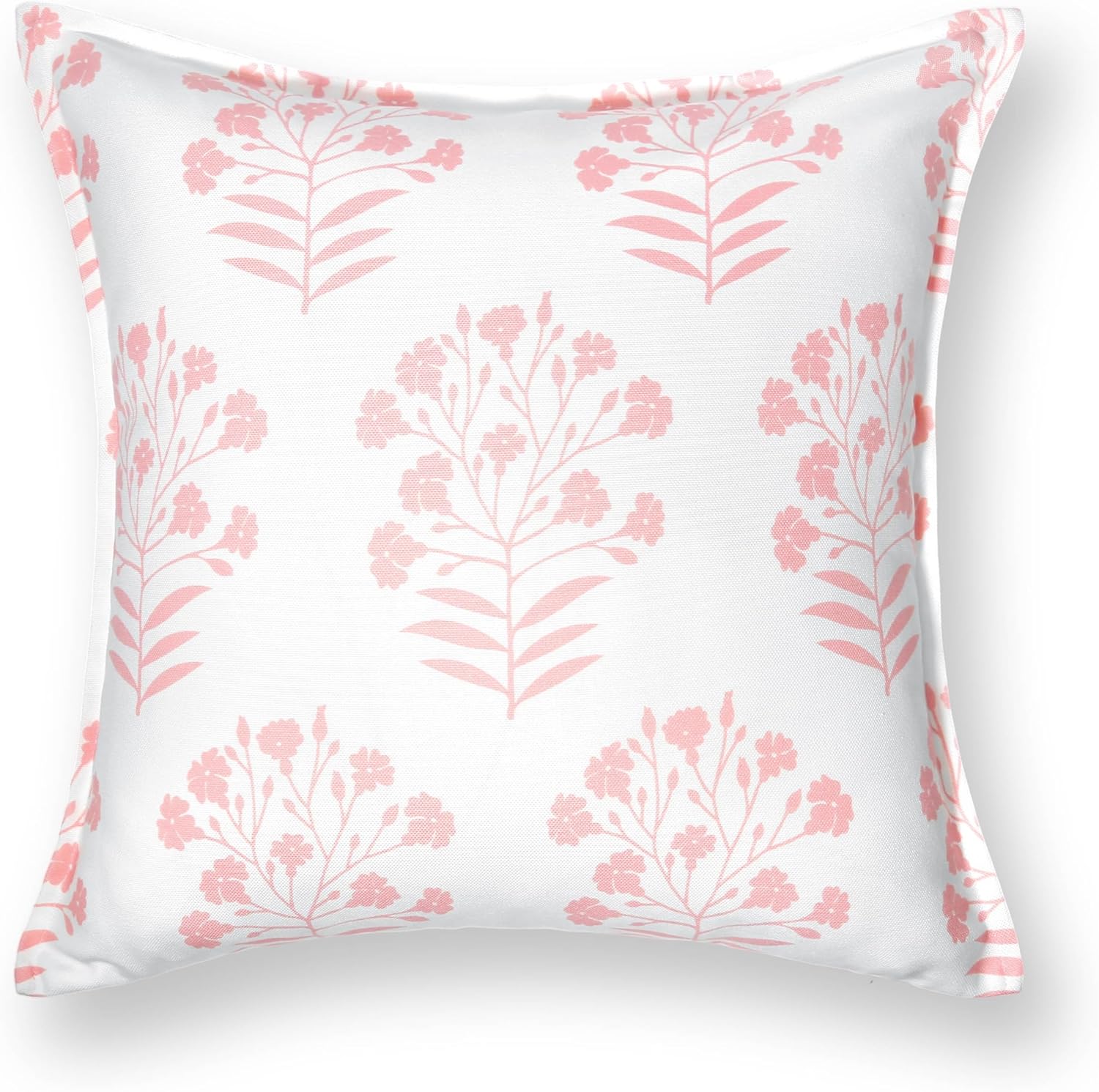 Coastal Patio Indoor Outdoor Scalloped Throw Pillow Cover Only 20x20