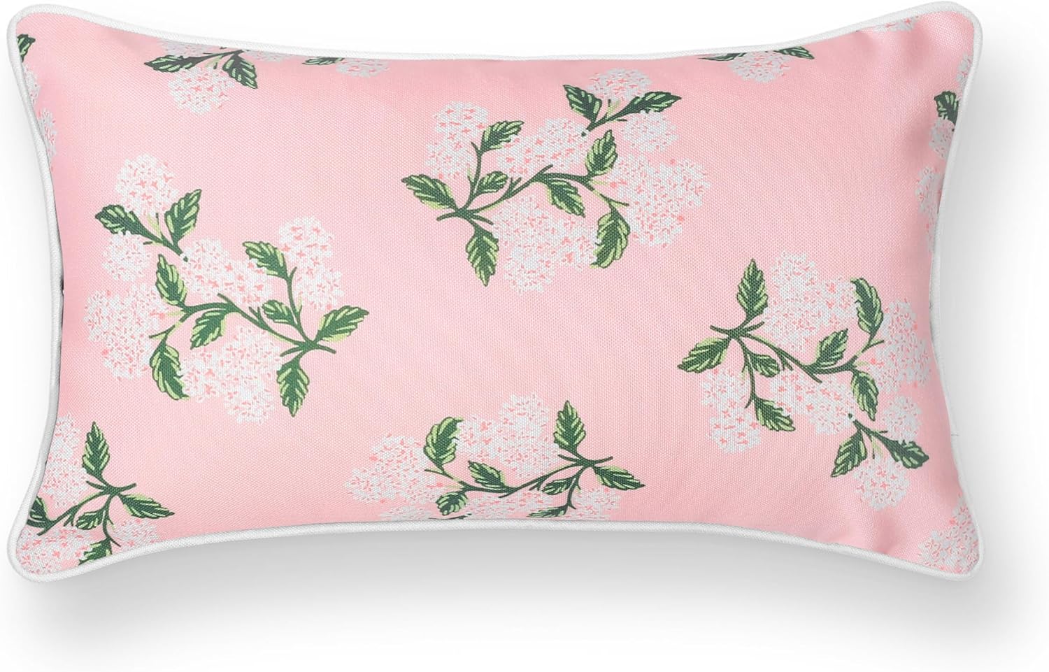 Coastal Patio Indoor Outdoor Scalloped Throw Pillow Cover Only 20x20