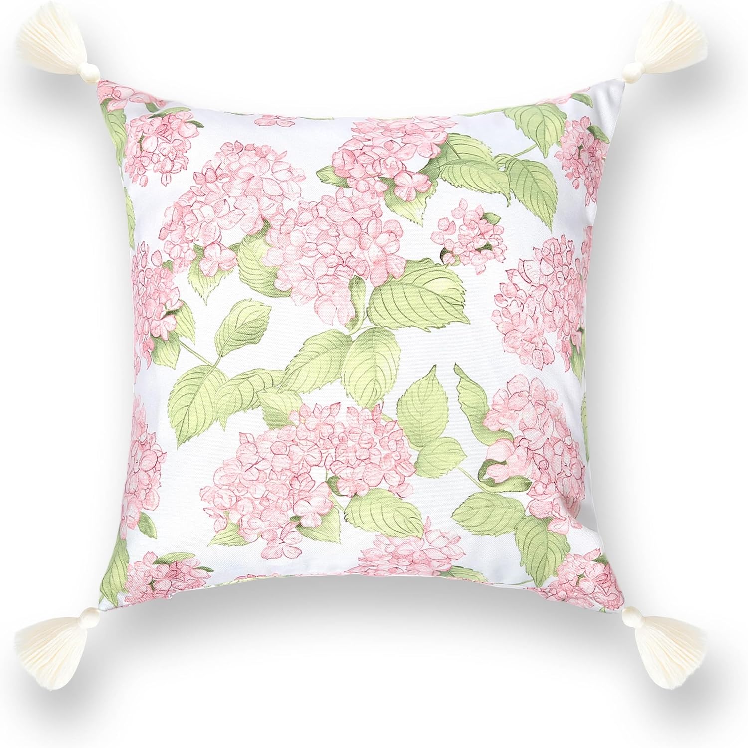 Coastal Patio Indoor Outdoor Scalloped Throw Pillow Cover Only 20x20