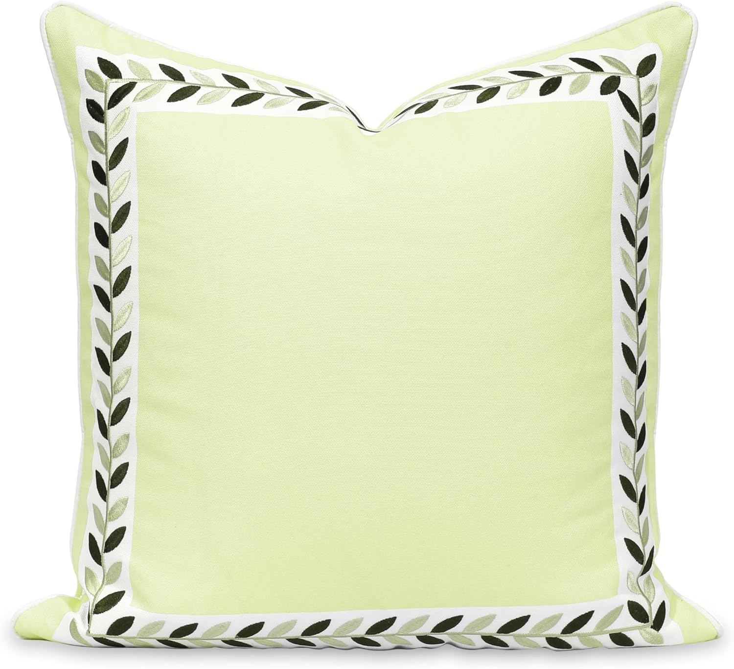 Patio Indoor Outdoor Throw Pillow Cover Only 20"x20" Water Repellent
