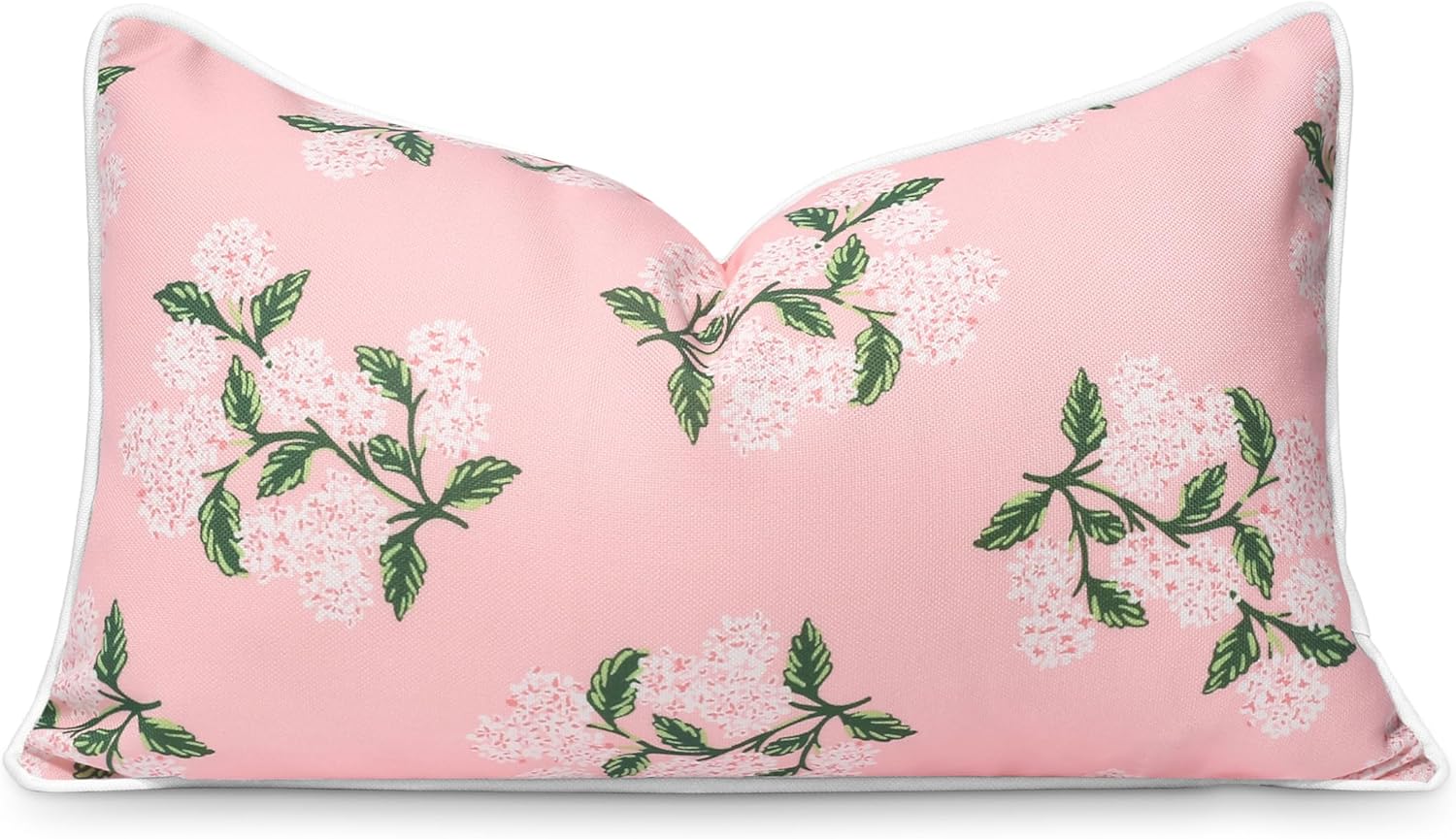 Coastal Patio Indoor Outdoor Scalloped Throw Pillow Cover Only 20x20