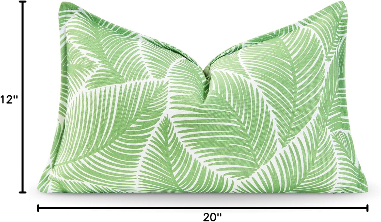 Coastal Patio Indoor Outdoor Pillow Cover Only 20"x20" Water Resistant for Backyard
