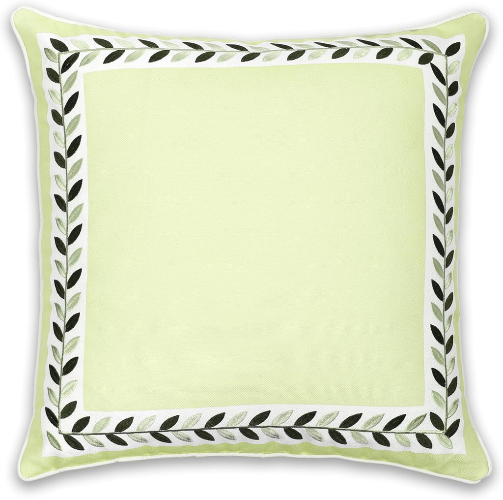 Patio Indoor Outdoor Throw Pillow Cover Only 20"x20" Water Repellent