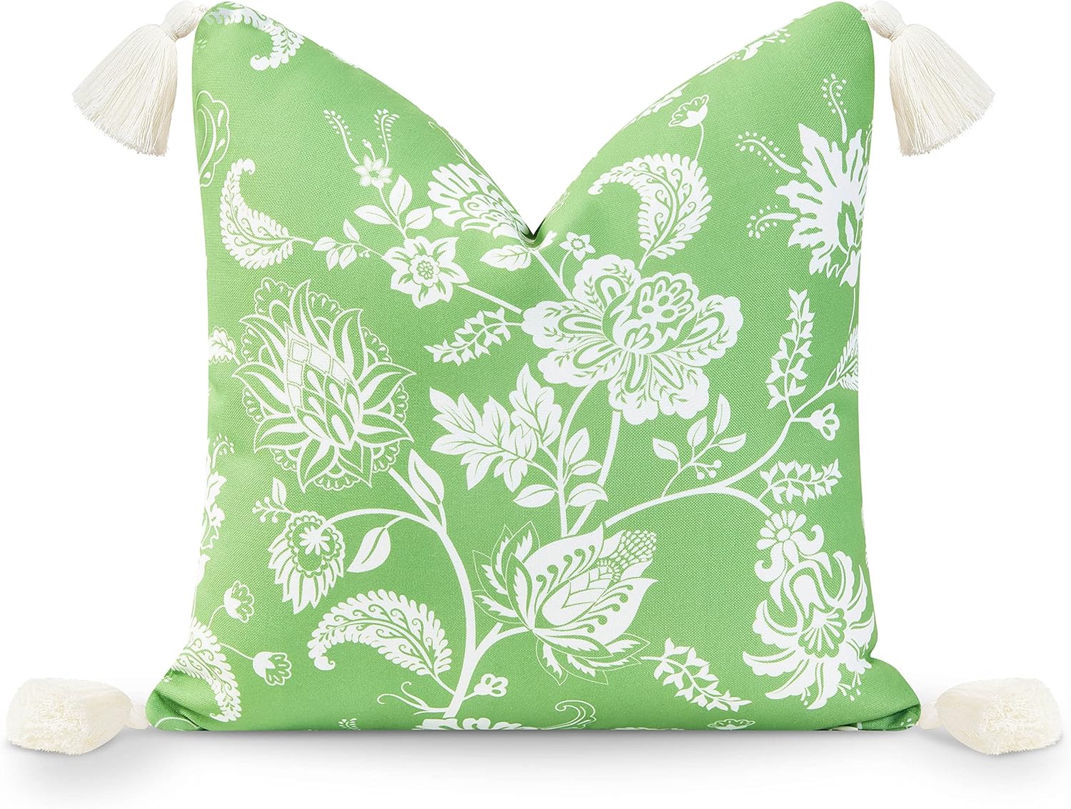 Coastal Patio Indoor Outdoor Pillow Cover Only 20"x20" Water Resistant for Backyard