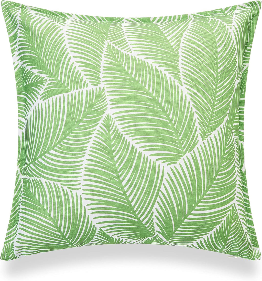 Coastal Patio Indoor Outdoor Pillow Cover Only 20"x20" Water Resistant for Backyard